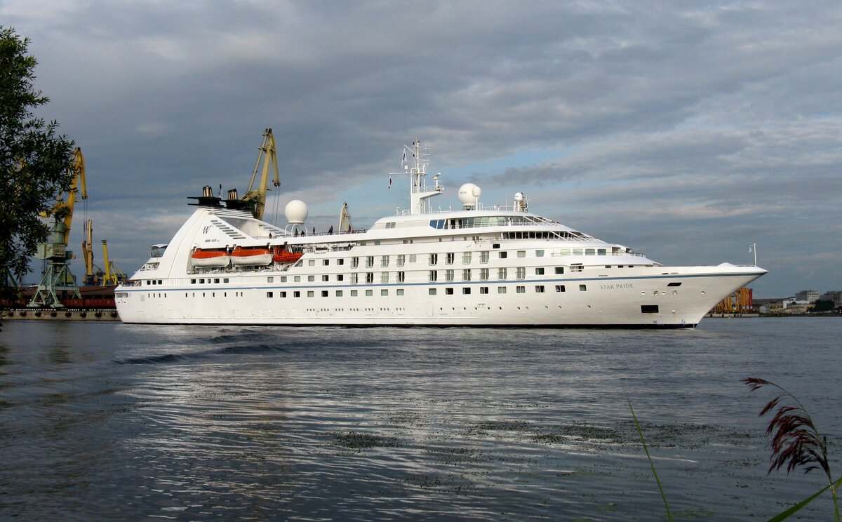 морской лайнер seabourn pride фото