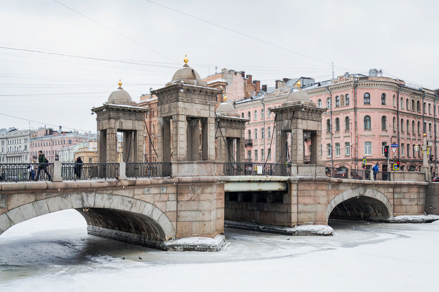 мост ломоносова спб фото