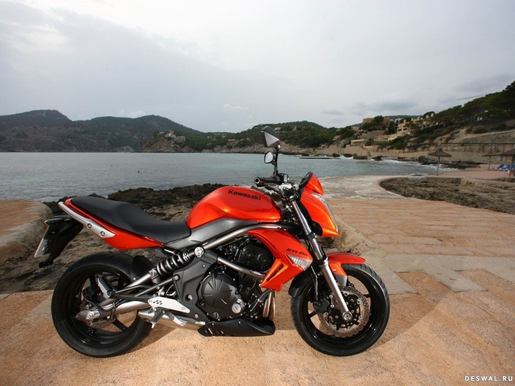 мотоцикл kawasaki er-6n фото