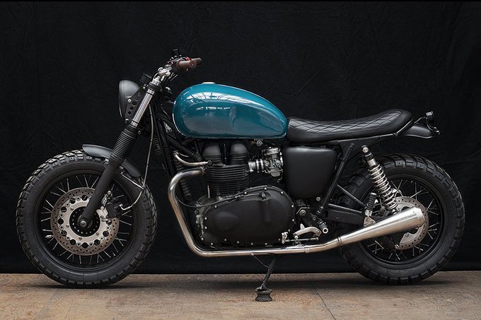 мотоцикл triumph thruxton 900 фото