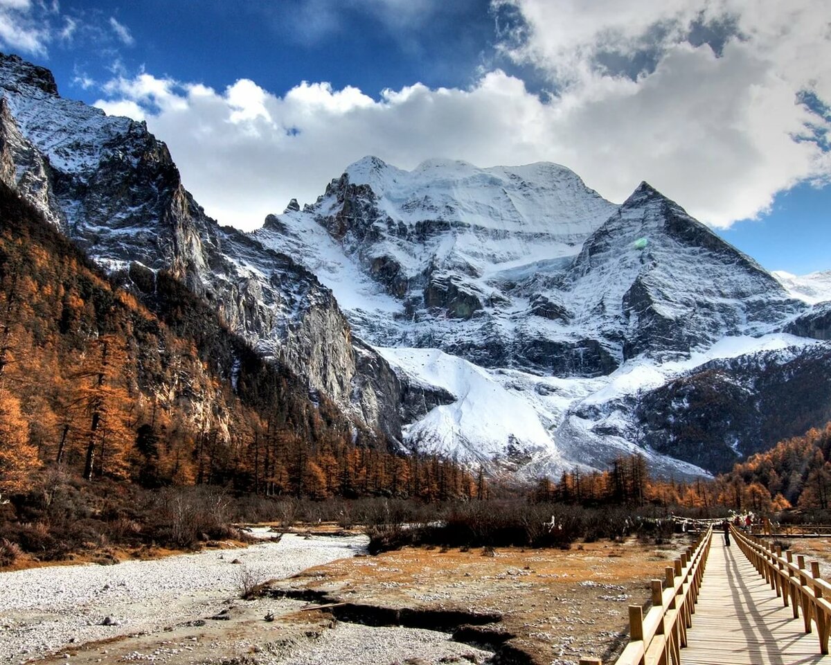 mountains road wallpapers 4k фото