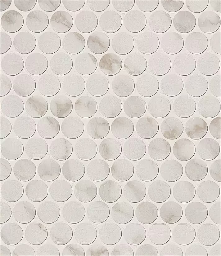 мозаика fap ceramiche/ roma/calacatta round mosaico фото