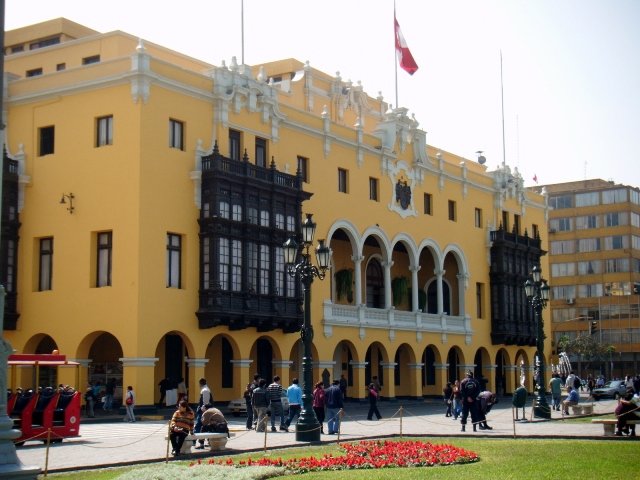 муниципальный дворец palacio municipal лима фото