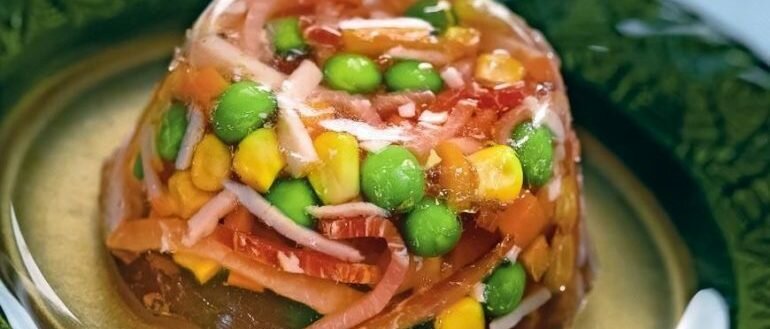 мясное заливное фото
