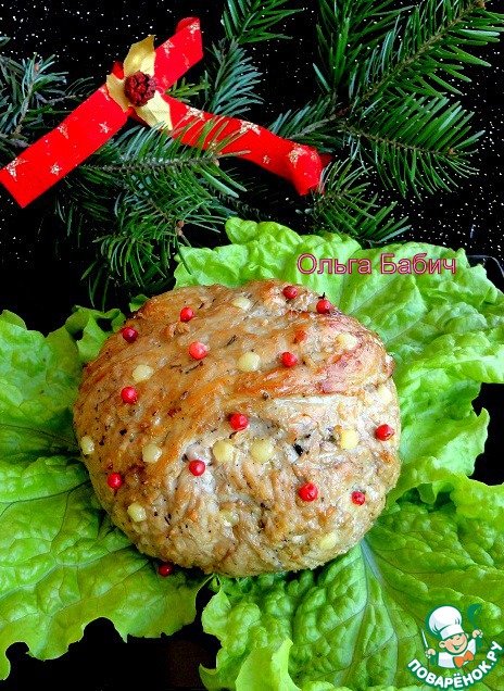мясной шар новогодний фото