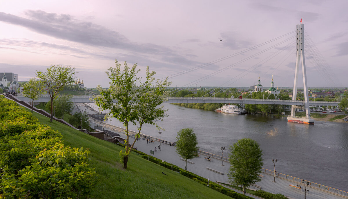 набережная тюмень фото