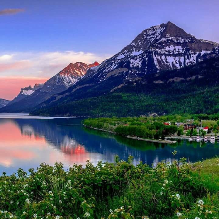 национальный парк уотертон-лейкс фото