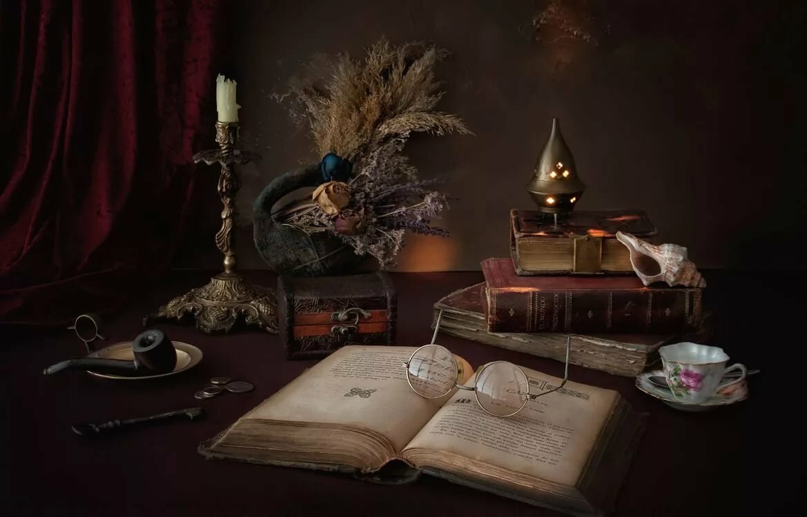 натюрморт с книгами фото