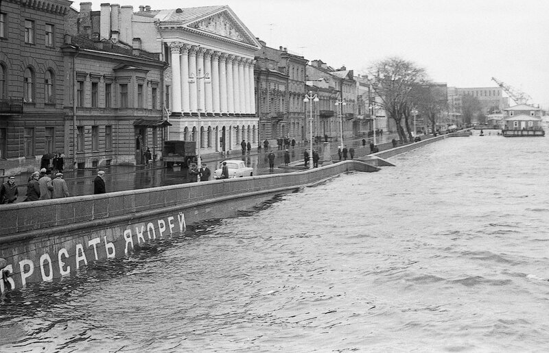 наводнение в ленинграде 1967 фото