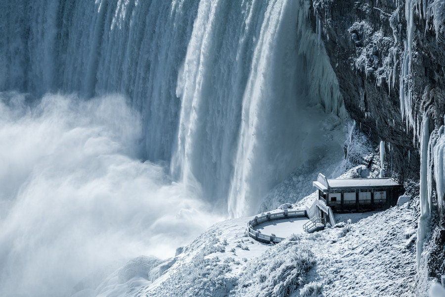 ниагарский водопад замерз 2019 фото