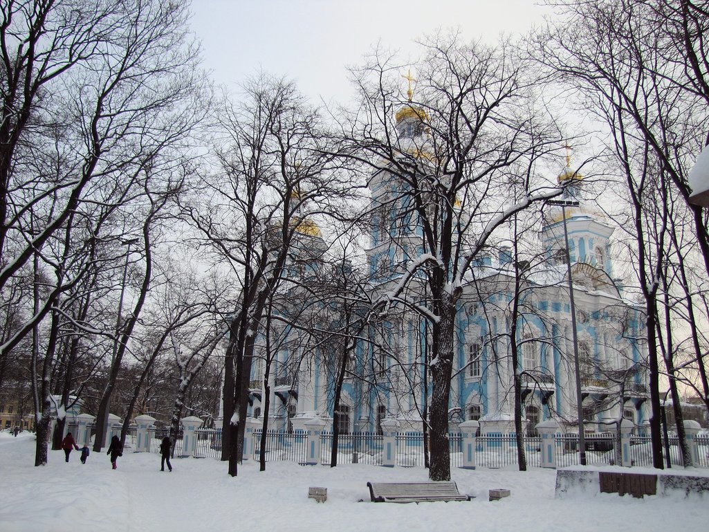 никольский собор зимой фото