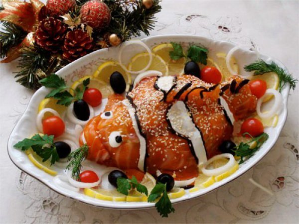 новогодние блюда фото