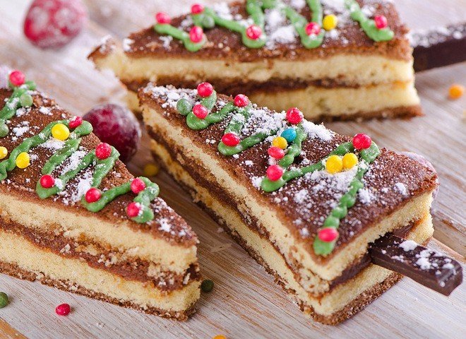новогодние десерты 2018 фото