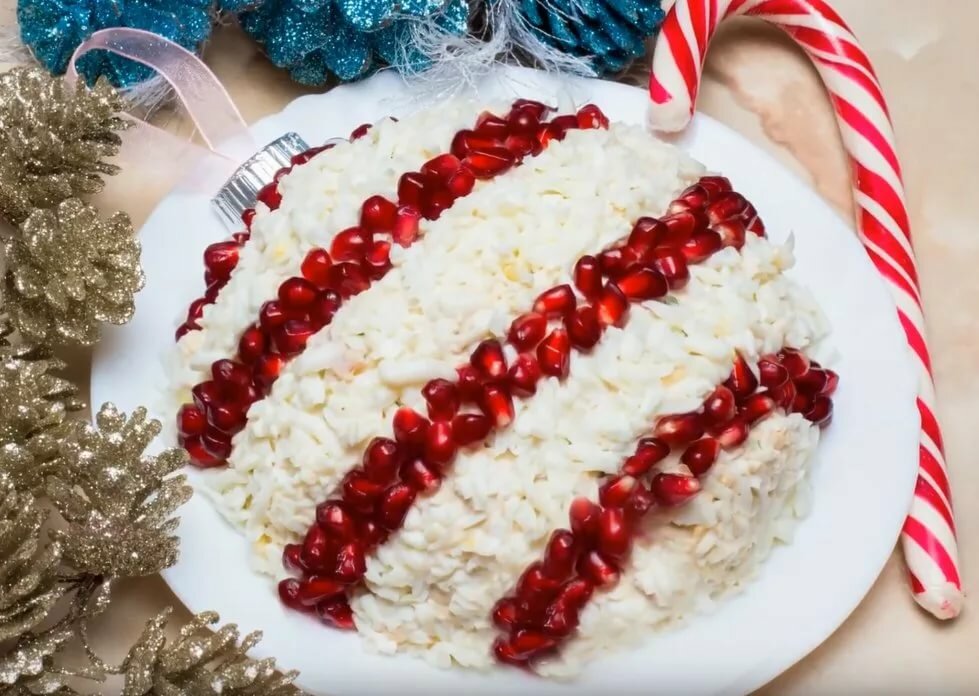 новогодние салаты фото