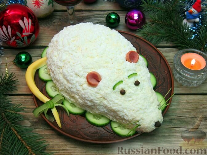 новогодние салаты фото