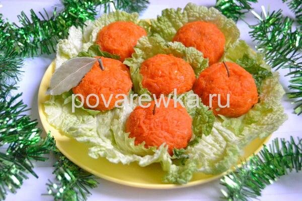 новогодние закуски фото