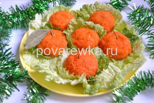 новогодние закуски фото