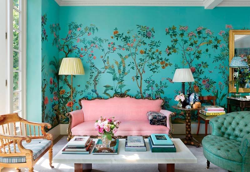 обои de gournay коллекция chinoiserie фото