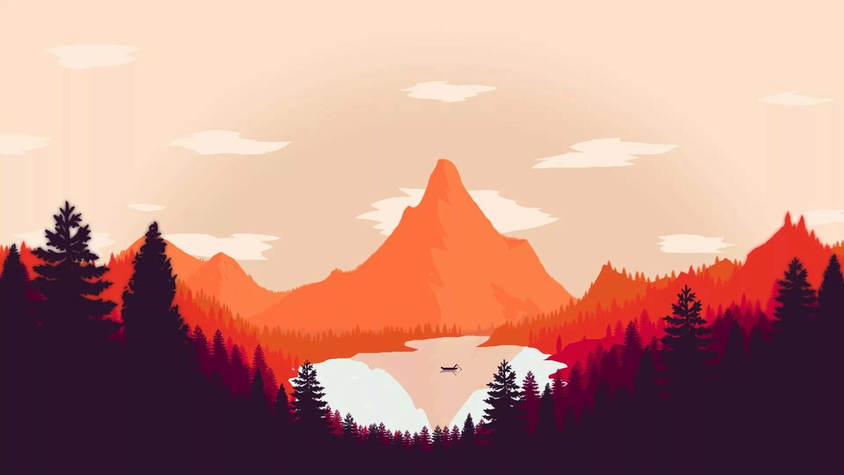 обои из игры firewatch фото