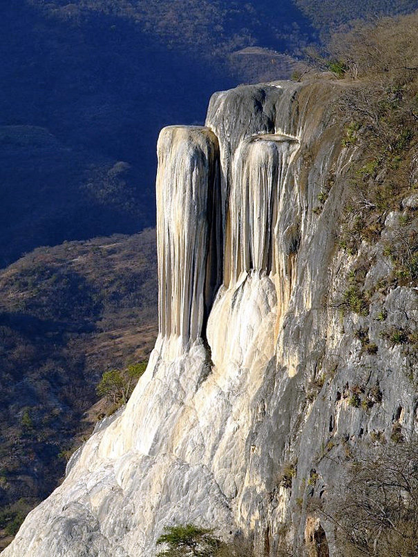 окаменевший водопад иерве эль агуа мексика фото