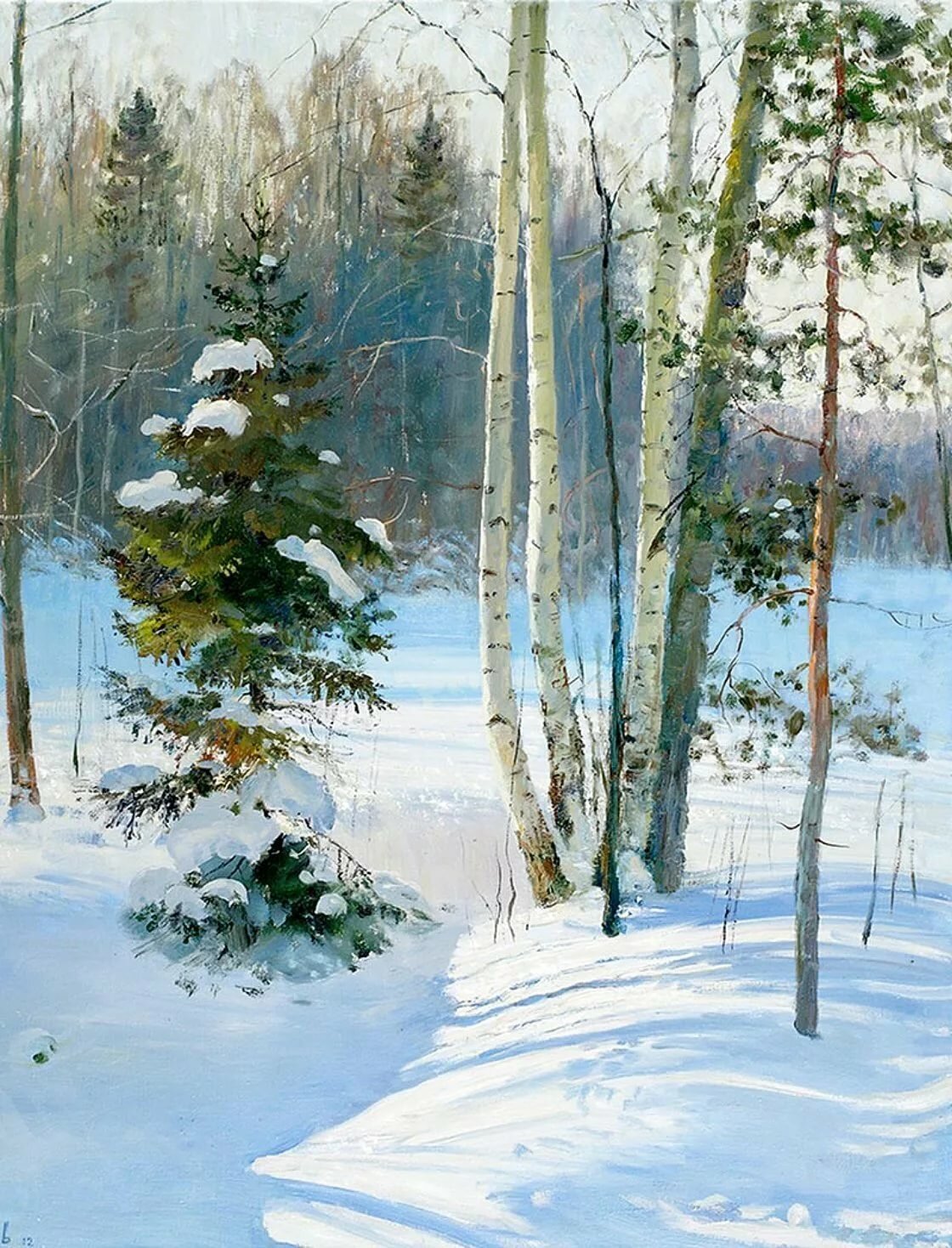 олег молчанов зима фото
