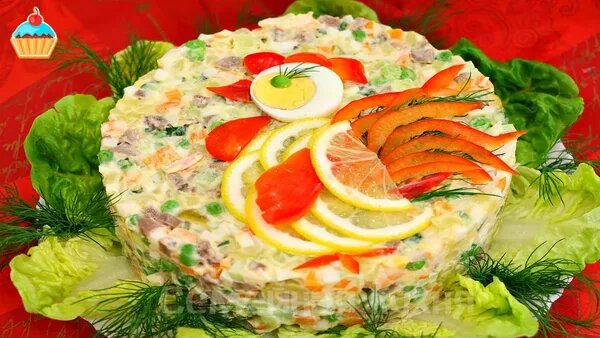 оливье по-царски фото