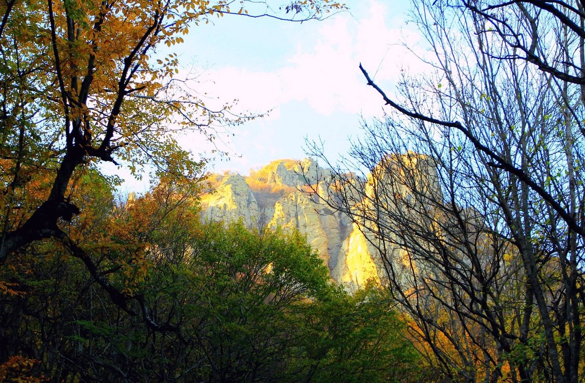 осень в горах крыма фото