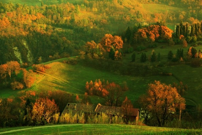 осень в италии фото