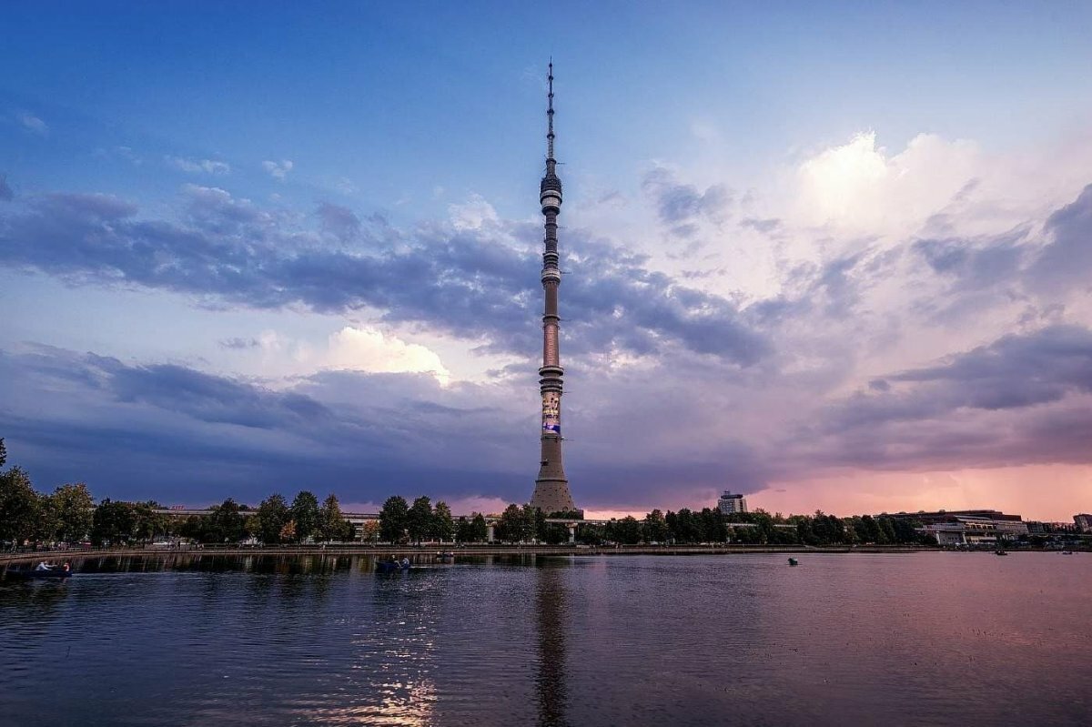 Останкинская телебашня фото