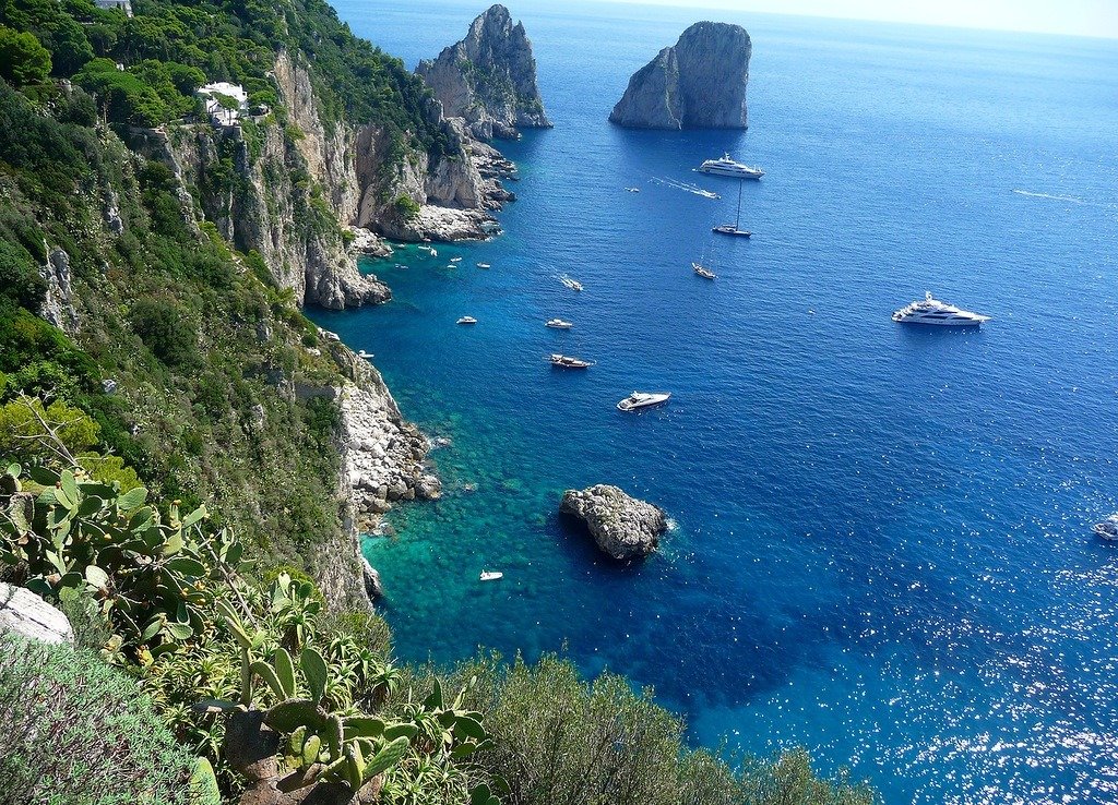 остров капри италия фото
