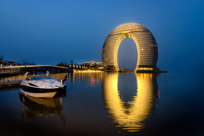 отель sheraton huzhou (китай, хучжоу) фото
