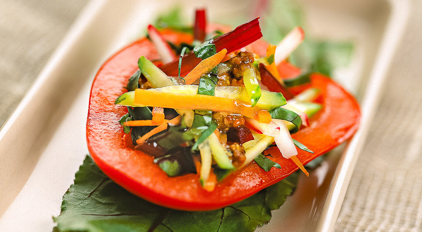 овощной салат фото