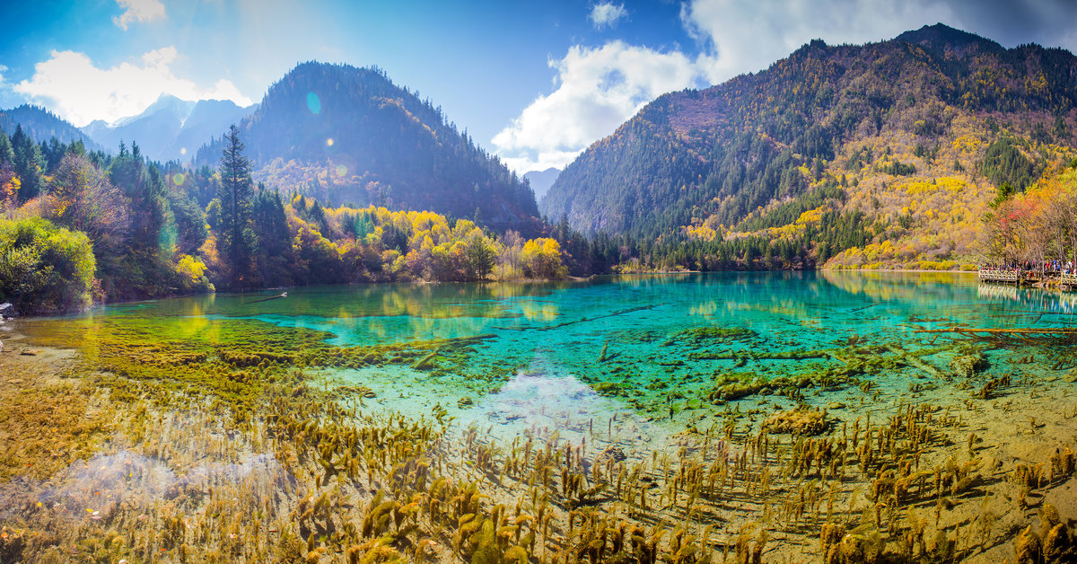 озера долины цзючжайгоу фото