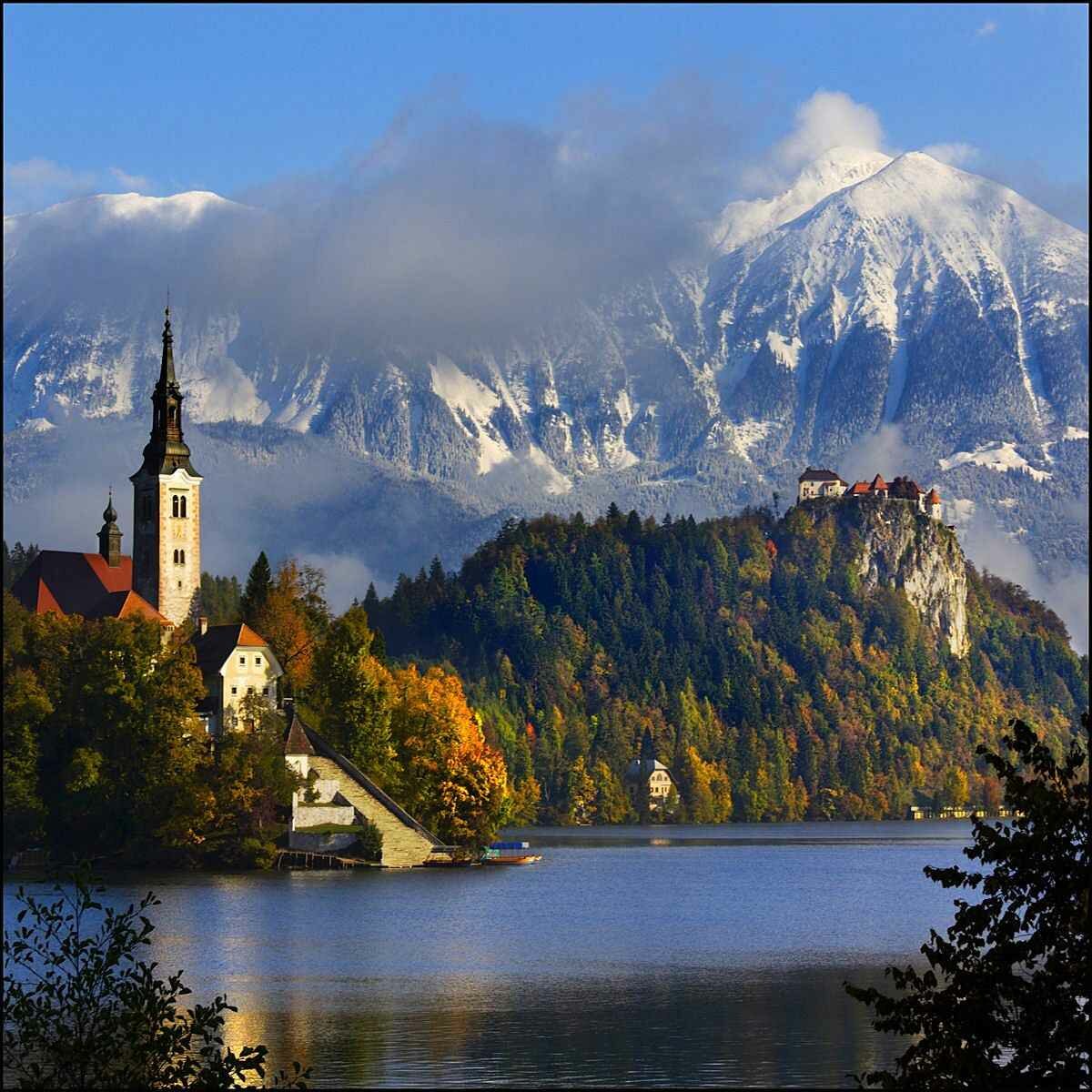 озеро блед фото