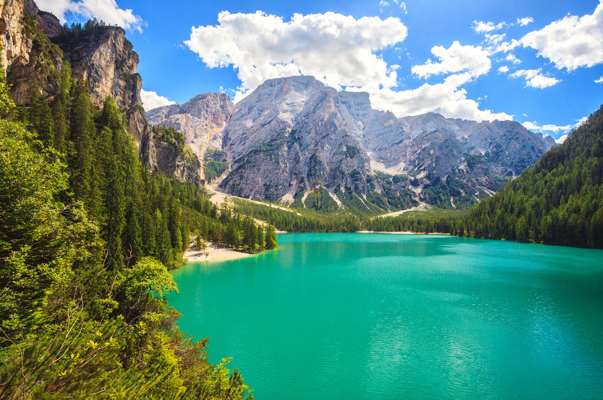 озеро брайес италия фото
