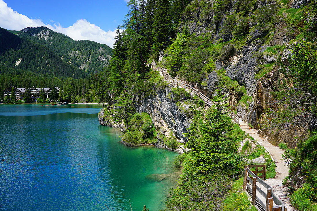 озеро брайес италия фото