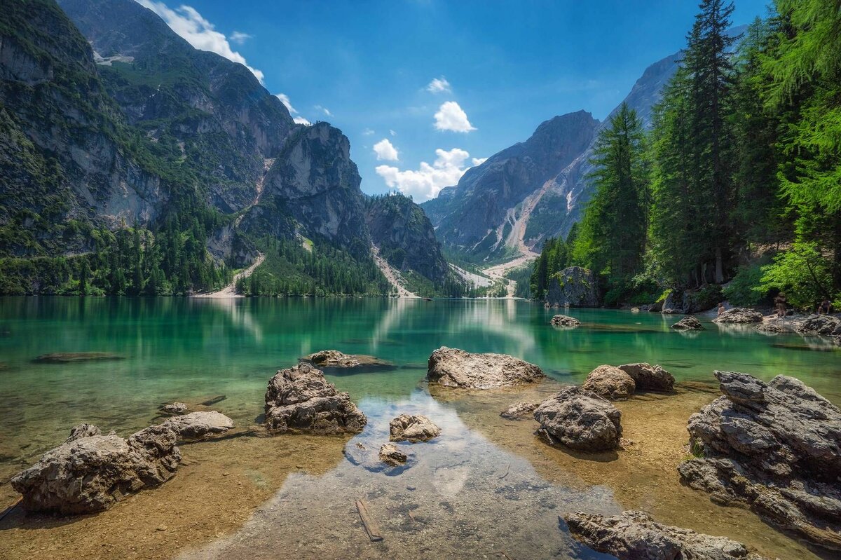 озеро брайес италия фото
