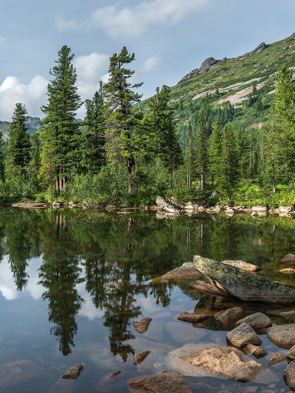 озеро лазурное ергаки фото