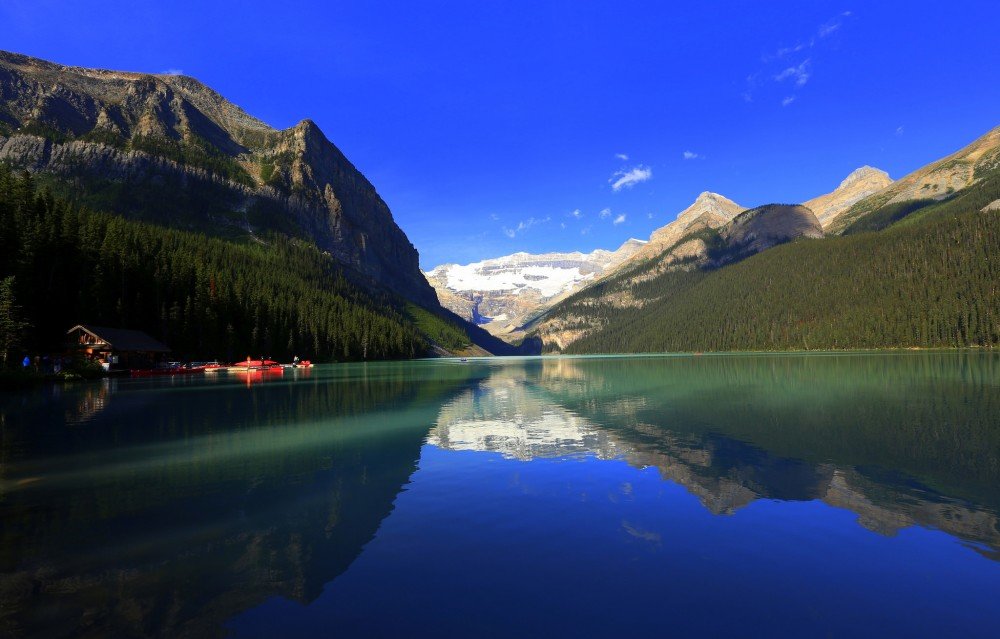 озеро луиз (lake louise) фото