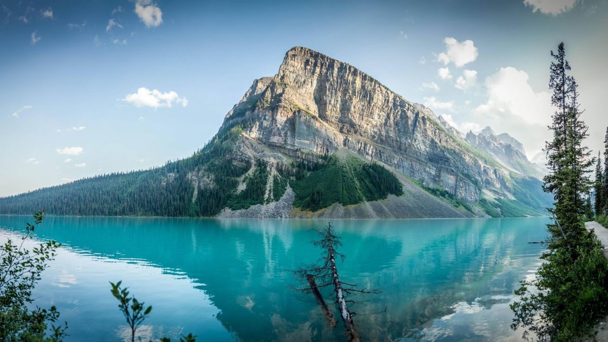 озеро морейн, канада фото