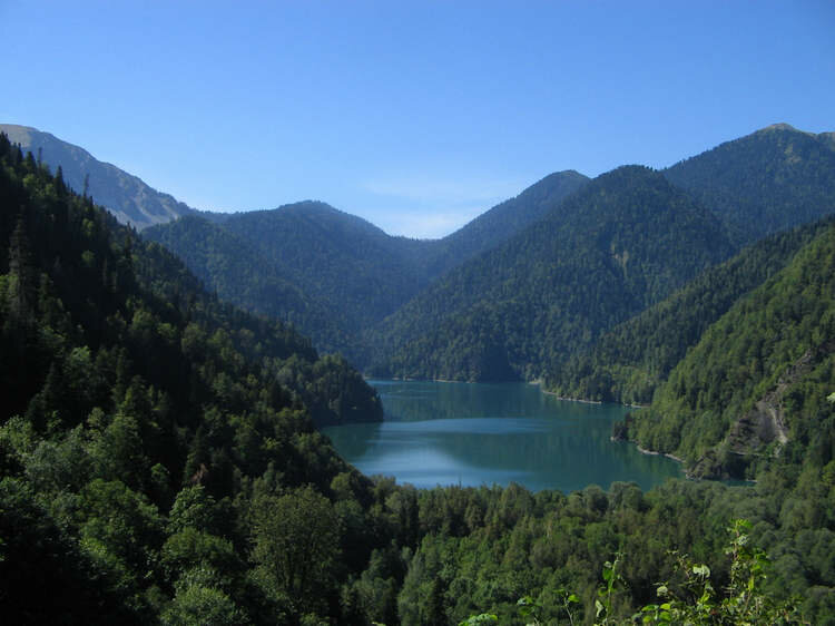 озеро рица абхазия фото