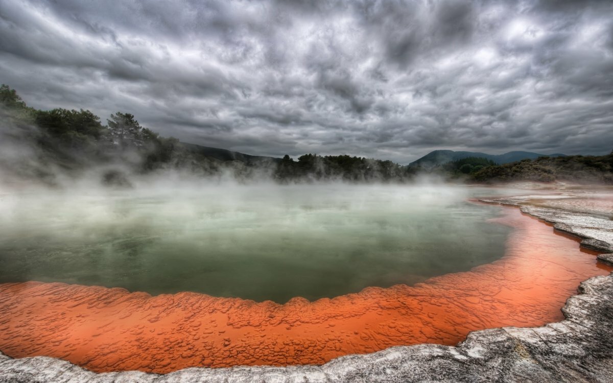 озеро роторуа фото