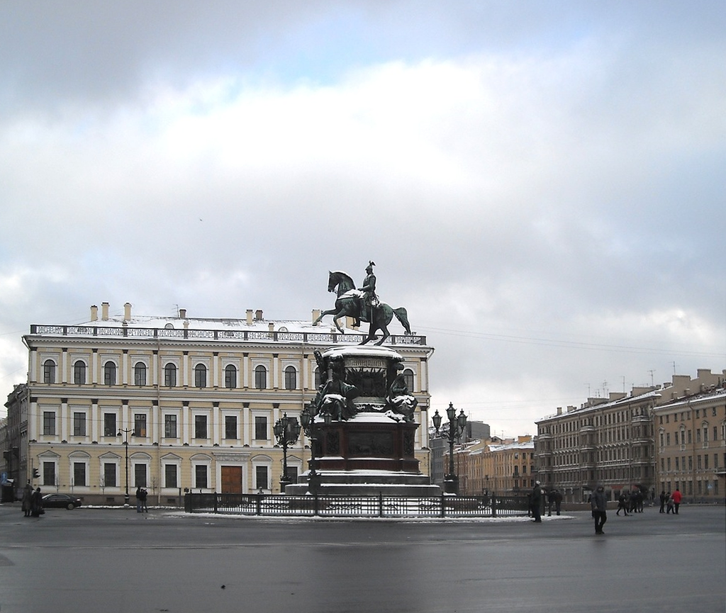 памятник николаю 1 спб фото