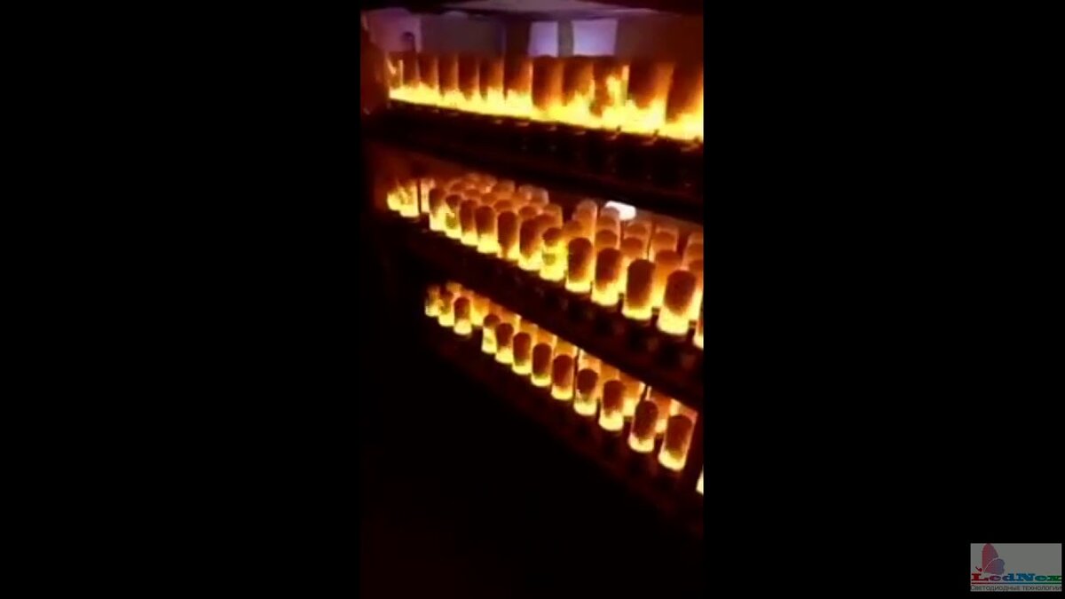 пар с подсветкой эффект огня полка фото