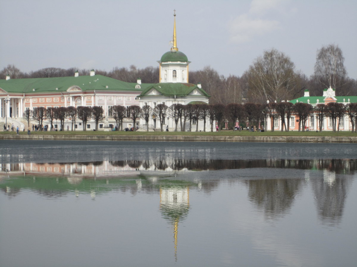 парк кусково пруд фото