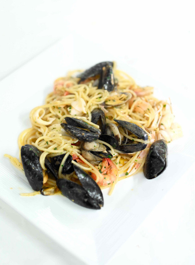 паста с морепродуктами фото
