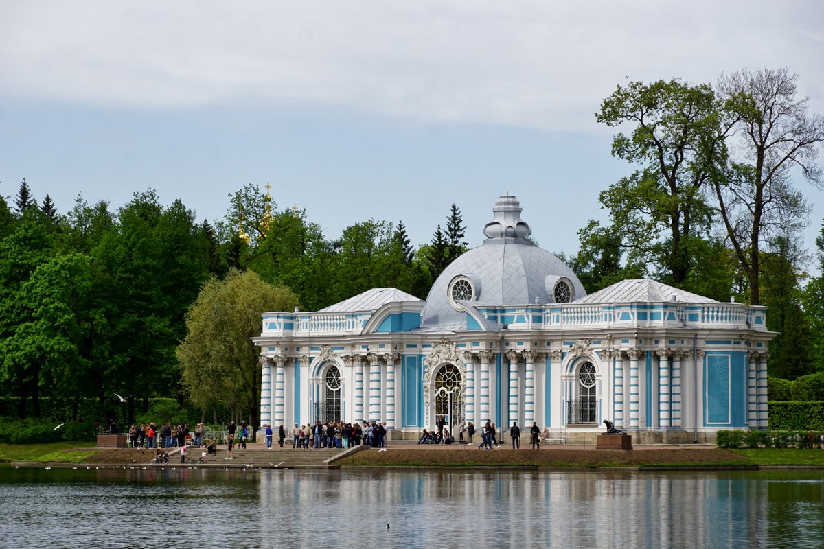 павильон грот петербург фото