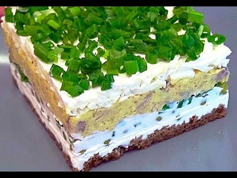 печеночный торт закусочный фото
