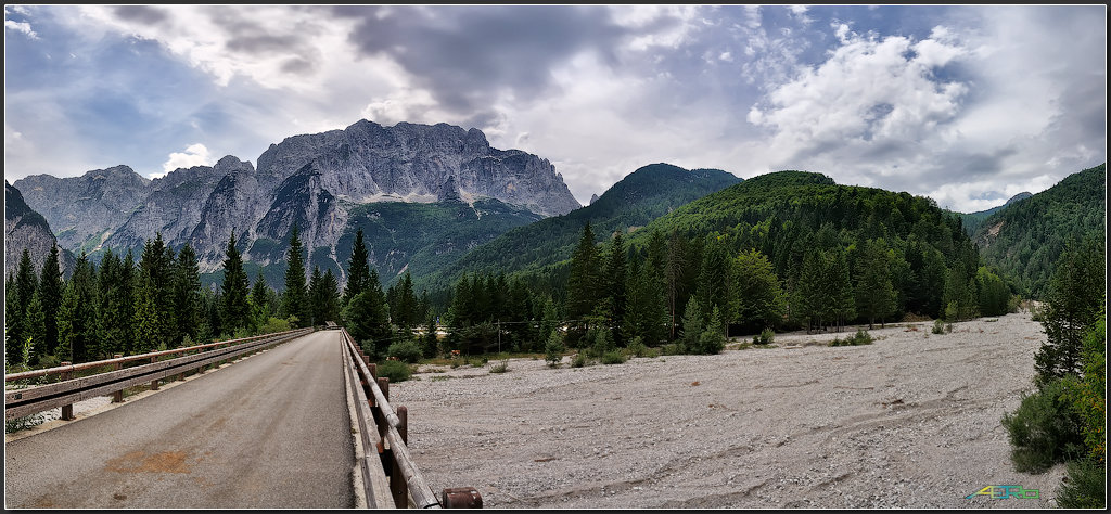 пейзаж дорога горы фото