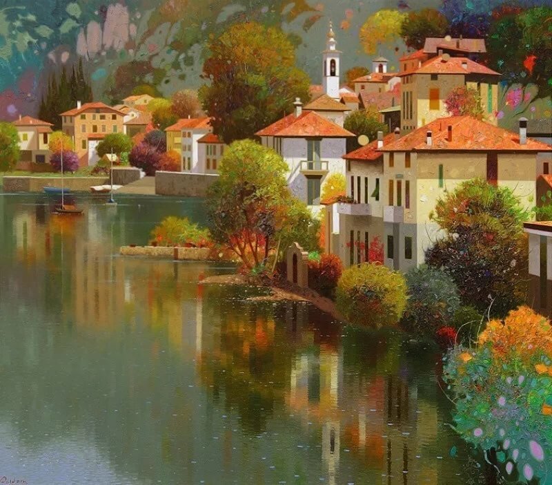 пейзажи испании картины фото